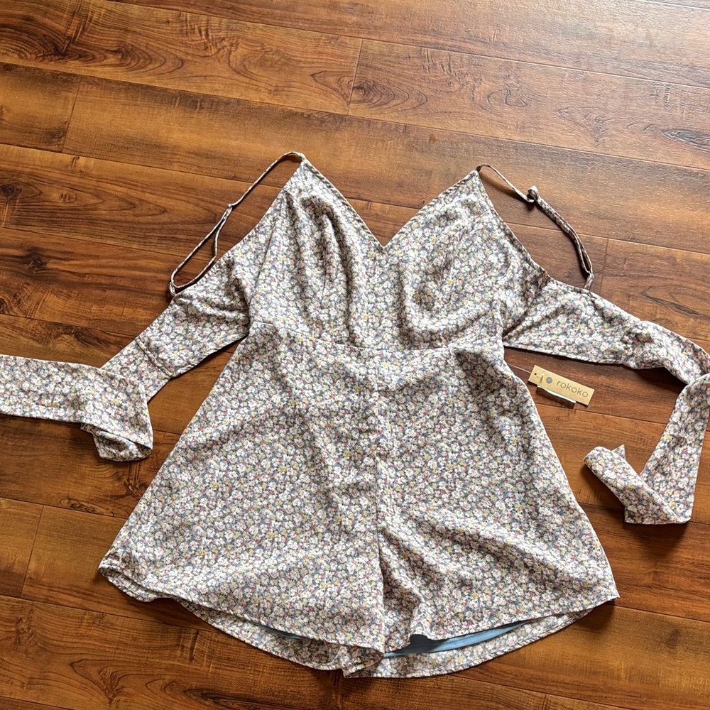 Floral Women's Romper